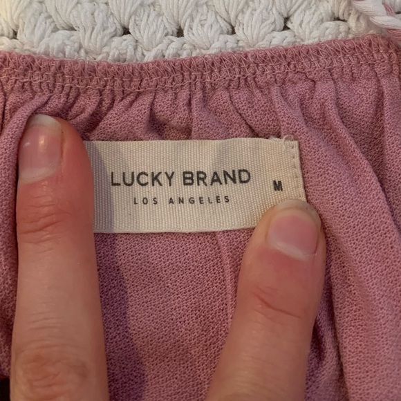 Pink and White Crochet Women's Top - Picture 11 of 11